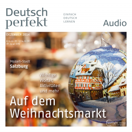 Hörbuch Deutsch lernen Audio - Auf dem Weihnachtsmarkt  - Autor Spotlight Verlag   - gelesen von Various Artists