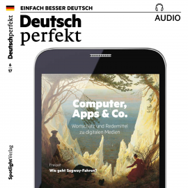 Hörbuch Deutsch lernen Audio - Computer, Apps & Co.  - Autor Spotlight Verlag   - gelesen von Various Artists