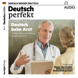 Hörbuch Deutsch lernen Audio - Deutsch beim Arzt  - Autor Spotlight Verlag   - gelesen von Various Artists