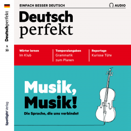 Hörbuch Deutsch lernen Audio - Musik, Musik!  - Autor Spotlight Verlag   - gelesen von Various Artists