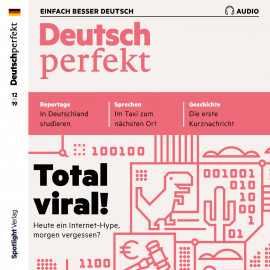 Hörbuch Deutsch lernen Audio - Total viral  - Autor Spotlight Verlag   - gelesen von Various Artists