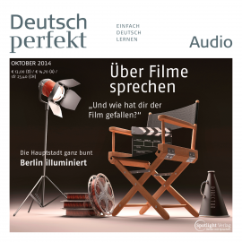 Hörbuch Deutsch lernen Audio - Über Filme sprechen  - Autor Spotlight Verlag   - gelesen von Various Artists