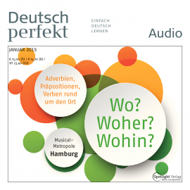 Hörbuch Deutsch lernen Audio - Wo? Woher? Wohin?  - Autor Spotlight Verlag   - gelesen von Various Artists