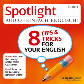 Hörbuch Englisch lernen Audio - 8 Tipps und Tricks für Ihr Englisch  - Autor Spotlight Verlag   - gelesen von Various Artists