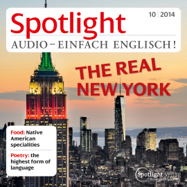 Hörbuch Englisch lernen Audio - Das echte New York  - Autor Spotlight Verlag   - gelesen von Various Artists