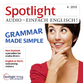 Hörbuch Englisch lernen Audio - Grammatik leicht gemacht  - Autor Spotlight Verlag   - gelesen von Various Artists