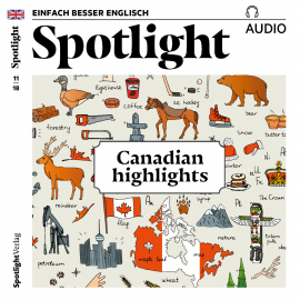 Hörbuch Englisch lernen Audio - Kanada  - Autor Spotlight Verlag   - gelesen von Various Artists