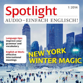 Hörbuch Englisch lernen Audio - New York im Winter  - Autor Spotlight Verlag   - gelesen von Various Artists