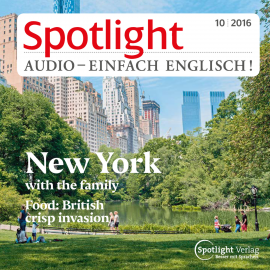 Hörbuch Englisch lernen Audio - New York mit der Familie  - Autor Spotlight Verlag   - gelesen von Various Artists