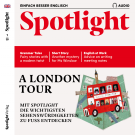 Hörbuch Englisch lernen Audio - Spaziergang durch London  - Autor Spotlight Verlag   - gelesen von Various Artists