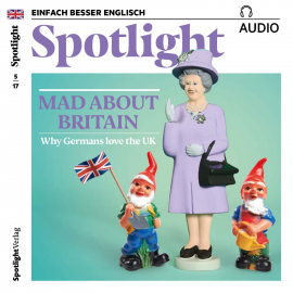 Hörbuch Englisch lernen Audio - Verrückt nach Großbritannien  - Autor Spotlight Verlag   - gelesen von Various Artists