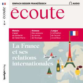 Hörbuch Französisch lernen Audio - Frankreich und die Welt  - Autor Spotlight Verlag   - gelesen von Various Artists