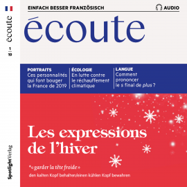 Hörbuch Französisch lernen Audio - Winterliche Ausdrücke  - Autor Spotlight Verlag   - gelesen von Various Artists