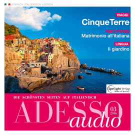 Hörbuch Italienisch lernen Audio - Cinque Terre  - Autor Spotlight Verlag   - gelesen von Various Artists