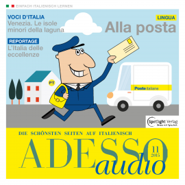 Hörbuch Italienisch lernen Audio - Das Postamt  - Autor Spotlight Verlag   - gelesen von Various Artists