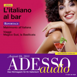 Hörbuch Italienisch lernen Audio - In der Bar  - Autor Spotlight Verlag   - gelesen von Schauspielergruppe