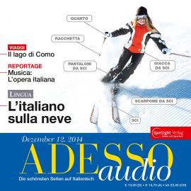 Hörbuch Italienisch lernen Audio - Skiurlaub  - Autor Spotlight Verlag   - gelesen von Various Artists
