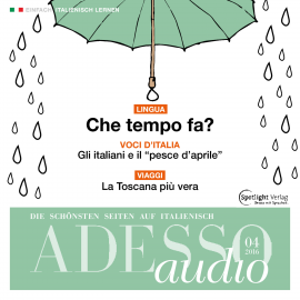 Hörbuch Italienisch lernen Audio - Wie wird das Wetter?  - Autor Spotlight Verlag   - gelesen von Various Artists