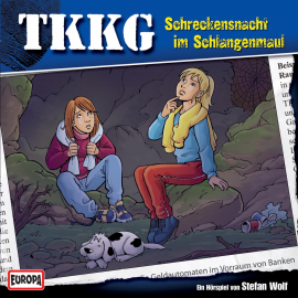 Hörbuch TKKG - Folge 144: Schreckensnacht im Schlangenmaul  - Autor Stefan Wolf   - gelesen von TKKG.