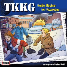 Hörbuch TKKG - Folge 150: Heiße Nächte im Dezember  - Autor Stefan Wolf   - gelesen von N.N.