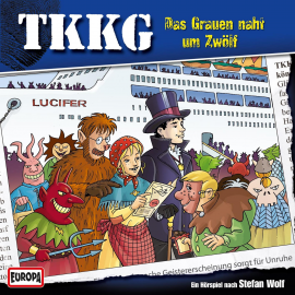 Hörbuch TKKG - Folge 160: Das Grauen naht um Zwölf  - Autor Stefan Wolf  
