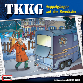 Hörbuch TKKG - Folge 174: Doppelgänger auf der Rennbahn  - Autor Stefan Wolf  