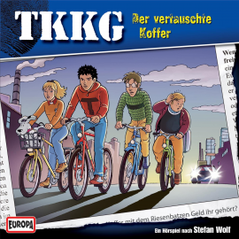 Hörbuch TKKG - Folge 181: Der vertauschte Koffer  - Autor Stefan Wolf   - gelesen von N.N.