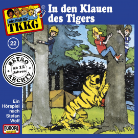 Hörbuch TKKG - Folge 22: In den Klauen des Tigers  - Autor Stefan Wolf  