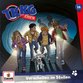Hörbuch TKKG Junior - Folge 19: Verschollen im Stollen  - Autor Stefan Wolf  