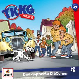 Hörbuch TKKG Junior - Folge 24: Das doppelte Klößchen  - Autor Stefan Wolf  