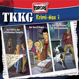Hörbuch TKKG Krimi-Box 01 (Folgen 117/120/133)  - Autor Stefan Wolf  
