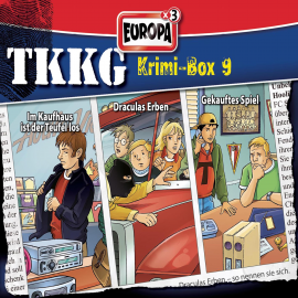 Hörbuch TKKG Krimi-Box 09 (Folgen 118/140/151)  - Autor Stefan Wolf   - gelesen von N.N.