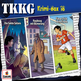 Hörbuch TKKG Krimi-Box 18 (Folgen 114/138/148)  - Autor Stefan Wolf  