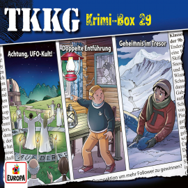 Hörbuch TKKG Krimi-Box 29 (Folgen 206/207/208)  - Autor Stefan Wolf  