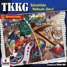 Hörbuch TKKG - Schreckliche Weihnacht überall (Adventskalender)  - Autor Stefan Wolf  