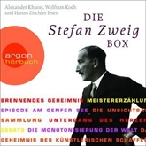 Hörbuch Die Stefan Zweig Box  - Autor Stefan Zweig   - gelesen von Stefan Zweig