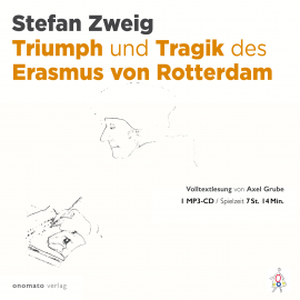 Hörbuch Triumph und Tragik des Erasmus von Rotterdam  - Autor Stefan Zweig   - gelesen von Axel Grube