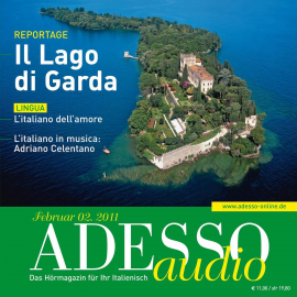 Hörbuch Italienisch lernen Audio - Der Gardasee  - Autor Stefania Nali   - gelesen von Schauspielergruppe