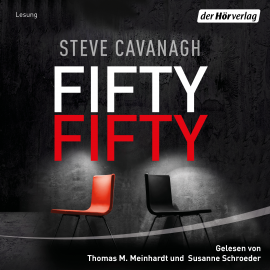 Hörbuch Fifty-Fifty  - Autor Steve Cavanagh   - gelesen von Schauspielergruppe