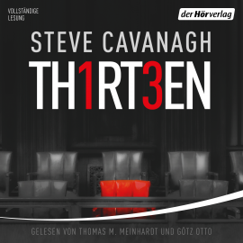 Hörbuch Thirteen  - Autor Steve Cavanagh   - gelesen von Schauspielergruppe