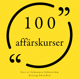 Hörbuch 100 affärskurser  - Autor Steve Jobs   - gelesen von Johannes Johnström