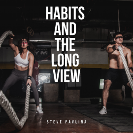 Hörbuch Habits and the Long View  - Autor Steve Pavlina   - gelesen von Florian Höper