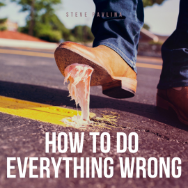Hörbuch How To Do Everything Wrong  - Autor Steve Pavlina   - gelesen von Florian Höper