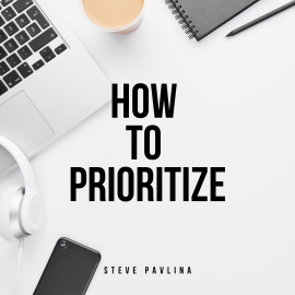 Hörbuch How to Prioritize  - Autor Steve Pavlina   - gelesen von Florian Höper