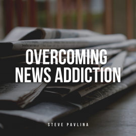 Hörbuch Overcoming News Addiction  - Autor Steve Pavlina   - gelesen von Florian Höper