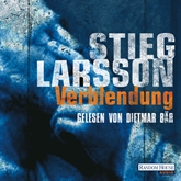 Hörbuch Verblendung  - Autor Stieg Larsson   - gelesen von Dietmar Bär