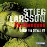 Hörbuch Verdammnis  - Autor Stieg Larsson   - gelesen von Dietmar Bär