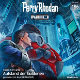 Hörbuch Perry Rhodan Neo 186: Aufstand der Goldenen  - Autor Susan Schwartz   - gelesen von Axel Gottschick