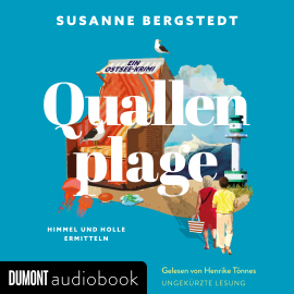 Hörbuch Quallenplage  - Autor Susanne Bergstedt   - gelesen von Henrike Tönnes