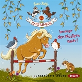 Hörbuch Die Haferhorde - Immer den Nüstern nach! (Teil 3)  - Autor Suza Kolb   - gelesen von Bürger Lars Dietrich